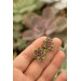 Green Hypoallergenic Succulent Studs