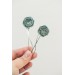 Blue Flowers Hairpin