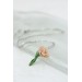 January Birth Flower, Carnation Necklace