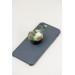 Green succulents phone grip, Floral phone accessory