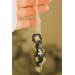 no piercing ear cuff Purple pansies Statement cuff earrings