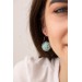 Mint  Artichoke Hoop Earrings