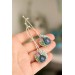 Blue-Pink Succulent Hairpin
