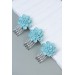 Blue Succulent Hair Comb