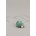 Green Artichoke Necklace