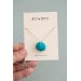 Teal Artichoke Necklace