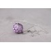 Purple Artichoke Necklace