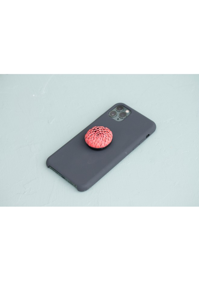 Pink Artichoke Phone Grip