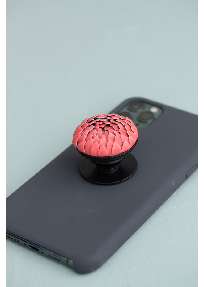 Pink Artichoke Phone Grip