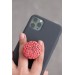 Pink Artichoke Phone Grip