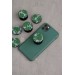 Green Monstera Phone Grip