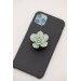 Succulent phone grip, echeveria accessory phone holder, cellphone cover accessory, phone grip, polymer clay phone grip, succulent