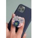 Succulent phone grip, echeveria accessory phone holder, cellphone cover accessory, phone grip, polymer clay phone grip, succulent