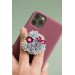 Green, Blue, and Purple Succulent Phone Grip