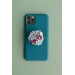 Green, Blue, and Purple Succulent Phone Grip