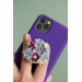 Green, Blue, and Purple Succulent Phone Grip
