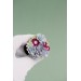 Green, Blue, and Purple Succulent Phone Grip