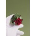 Red and Green Succulent Phone Grip