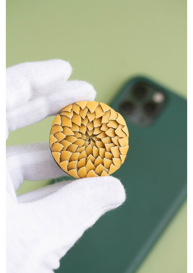 Yellow Artichoke Phone Grip