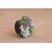 Succulent phone grip, echeveria accessory phone holder, cellphone cover accessory, phone grip, polymer clay phone grip, succulent