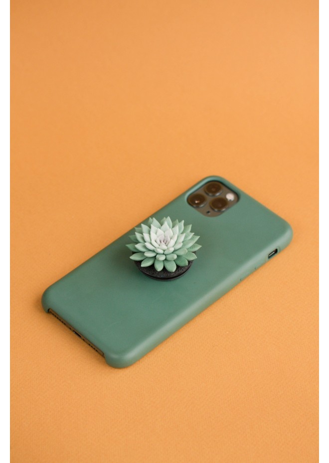 Green Succulent Phone Grip