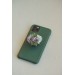 Succulent phone grip, echeveria accessory phone holder, cellphone cover accessory, phone grip, polymer clay phone grip, succulent