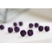 Dark Purple Ranunculus Studs