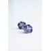 Pansy/Clip-on Earrings