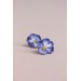 Pansy/Clip-on Earrings