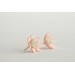 Succulent Stud Earrings - Pink Echeveria Plant Hypoallergenic Stainless steel Earrings Small Succulent Jewelry Gift Plant Lover Gift
