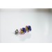 Pansy Earrings Stud Clip-on earrings - Flower Stud Earrings Jewelry, Bridal and Bridesmaid Earrings, Hypoallergenic Studs