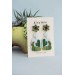 Succulent Stud and Dangle Earrings (Set of 2)