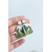 Succulent Stud and Dangle Earrings (Set of 2)